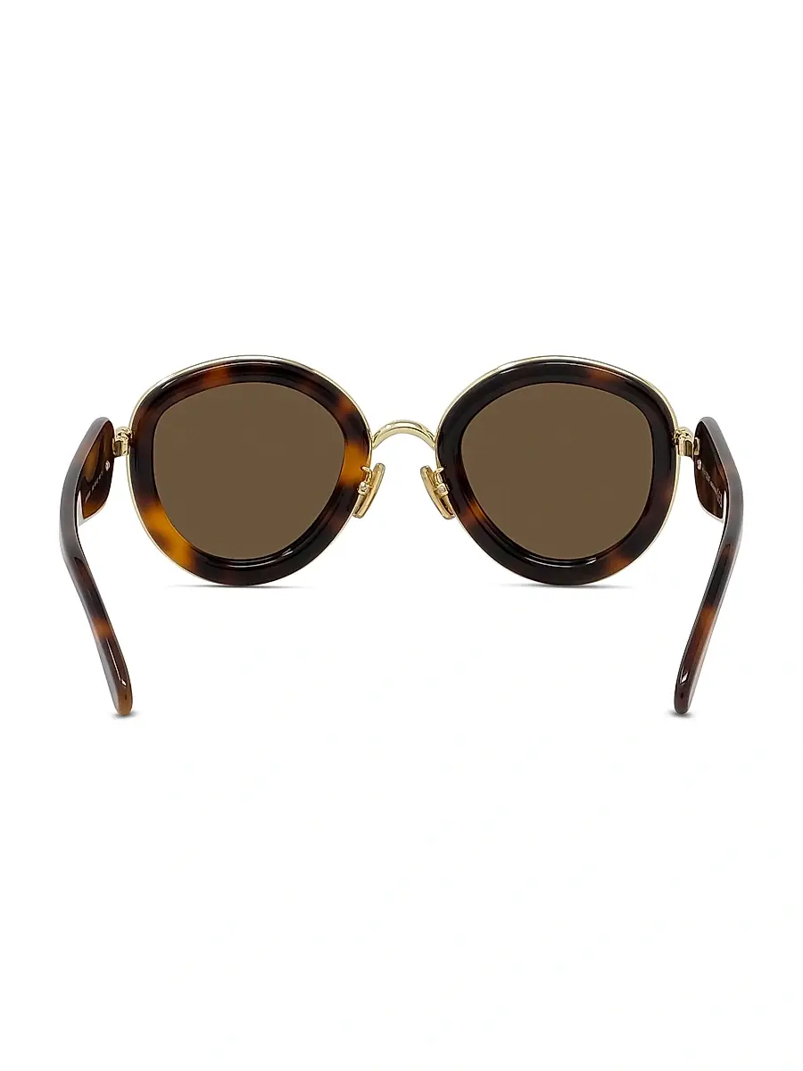 Loewe Men's Metal Round 49MM Sunglasses | Thumbnail 6 Loewe Men's Metal Round 49MM Sunglasses | Thumbnail 6