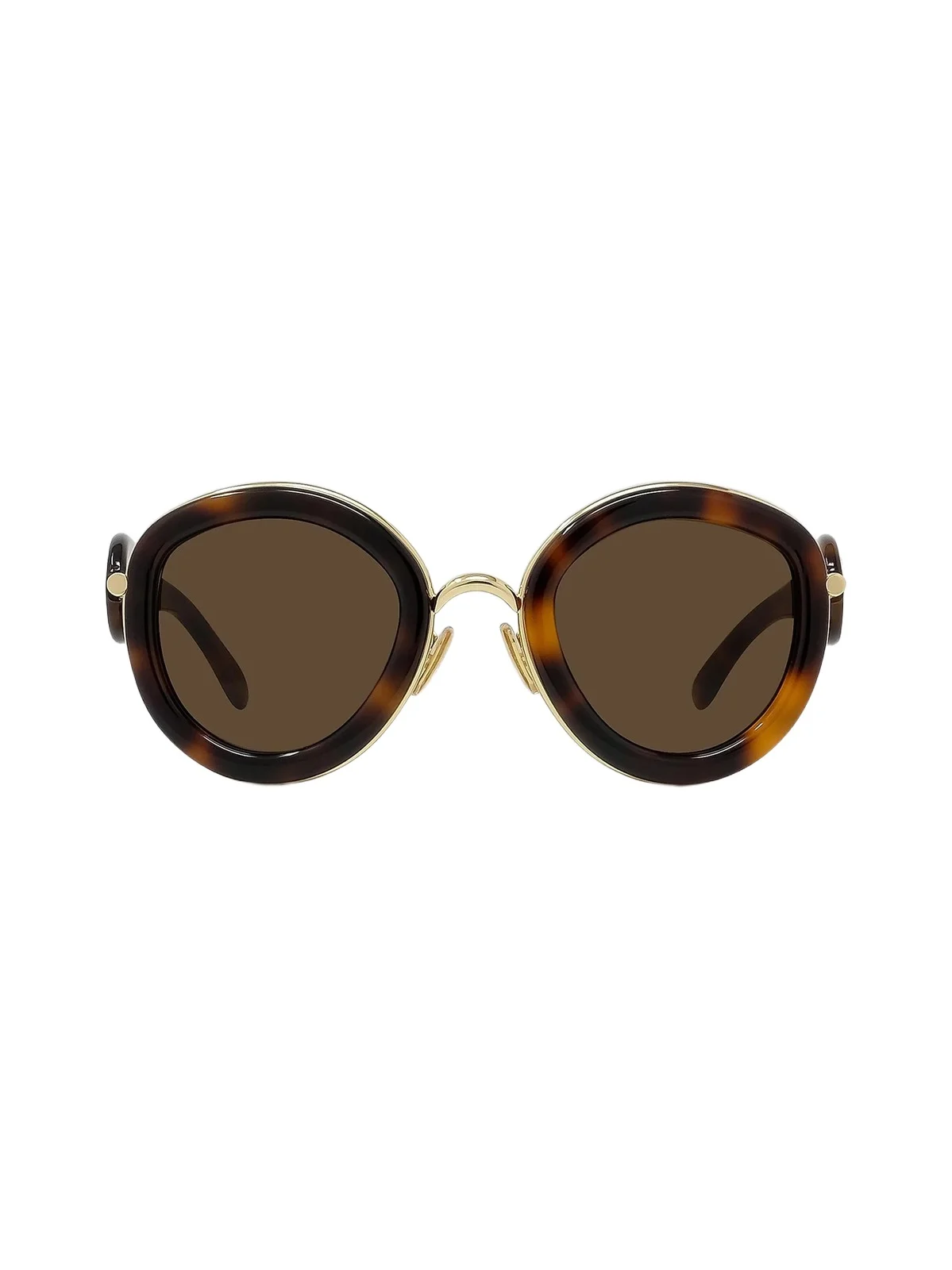 Men's Metal Round 49MM Sunglasses