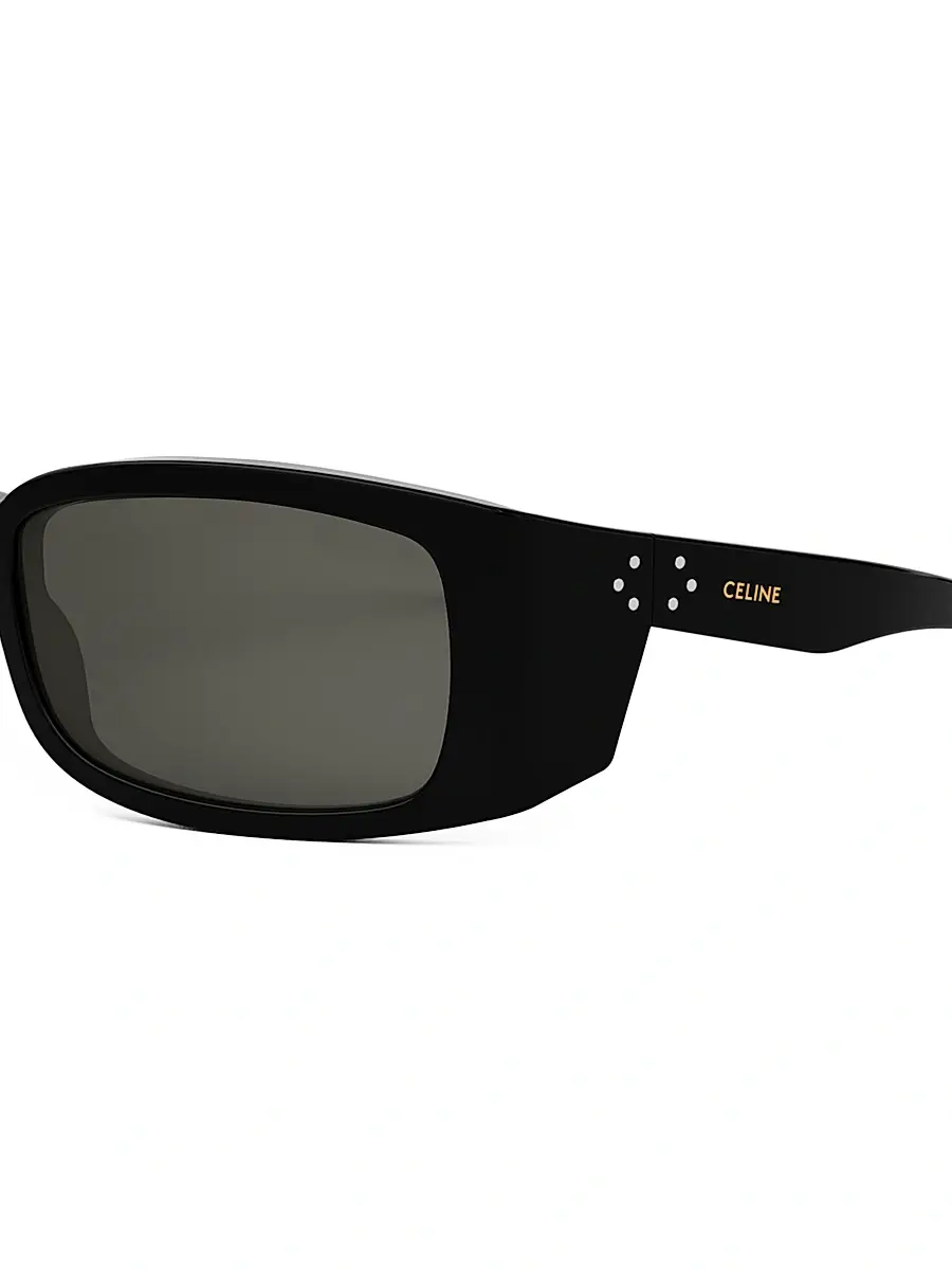 Celine Men's Bold 62MM Mask Sunglasses | Thumbnail 3