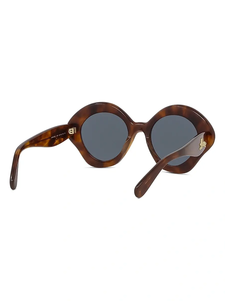 Loewe Men's Curvy Geometric Sunglasses | Thumbnail 7 Loewe Men's Curvy Geometric Sunglasses | Thumbnail 7