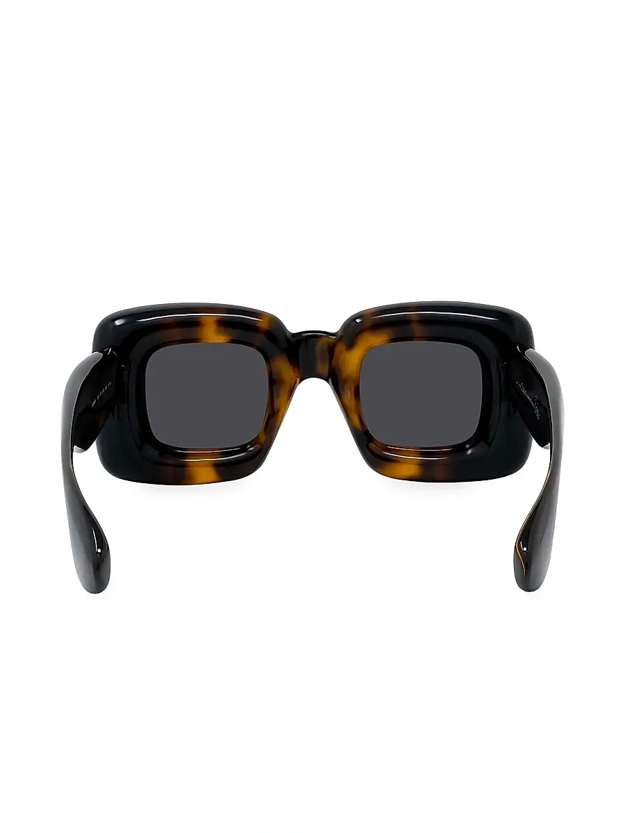 Loewe Men's Square 55MM Acetate Sunglasses | Thumbnail 5
