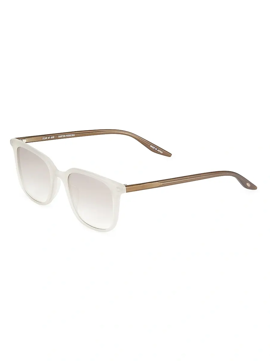 BARTON PERREIRA Men's x Fear of God 50MM Rectangular Sunglasses | Image 1 BARTON PERREIRA Men's x Fear of God 50MM Rectangular Sunglasses | Image 1