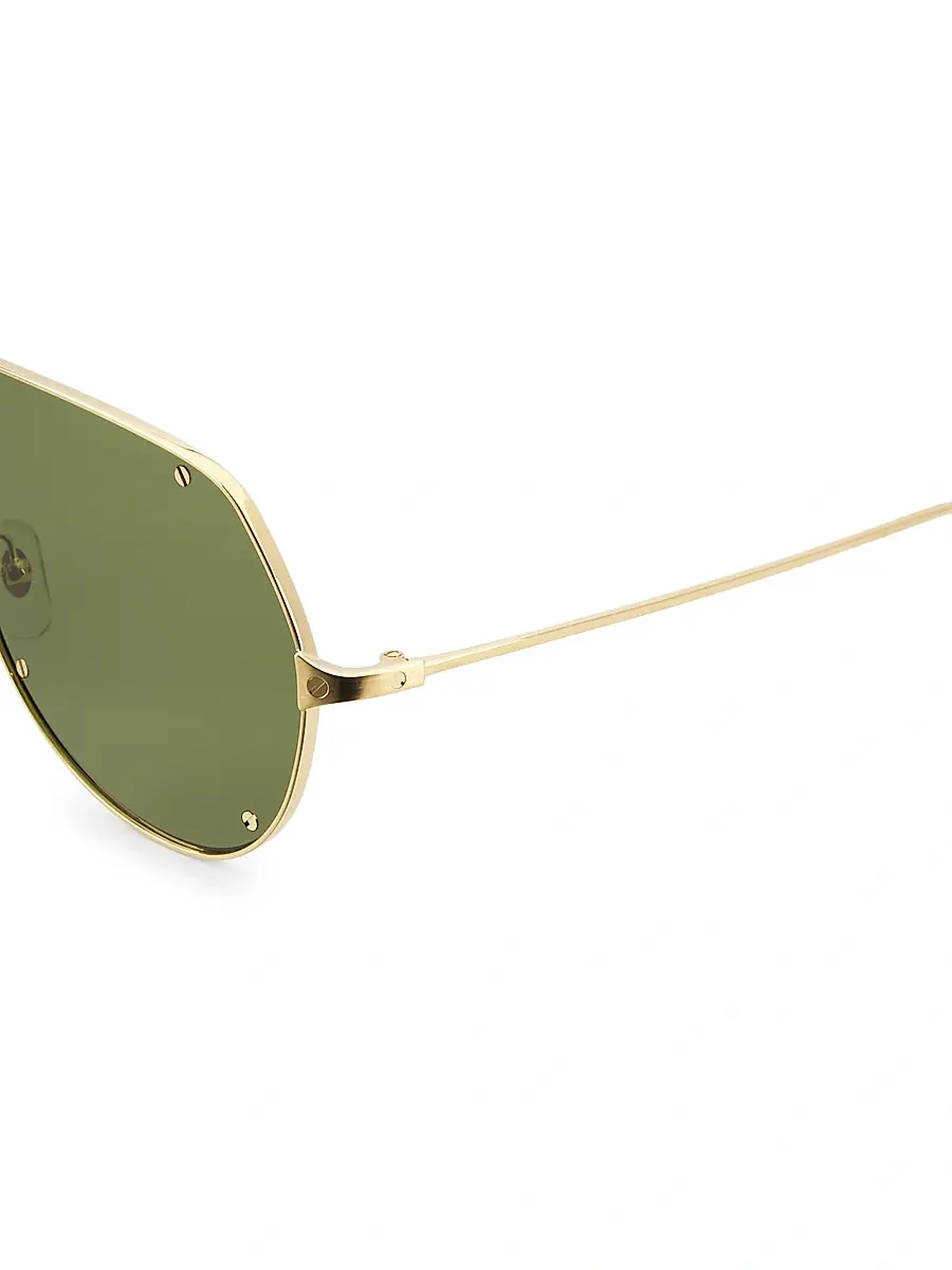 Cartier Men's Santos De Ct0324s-001 99MM Sunglasses | Thumbnail 3