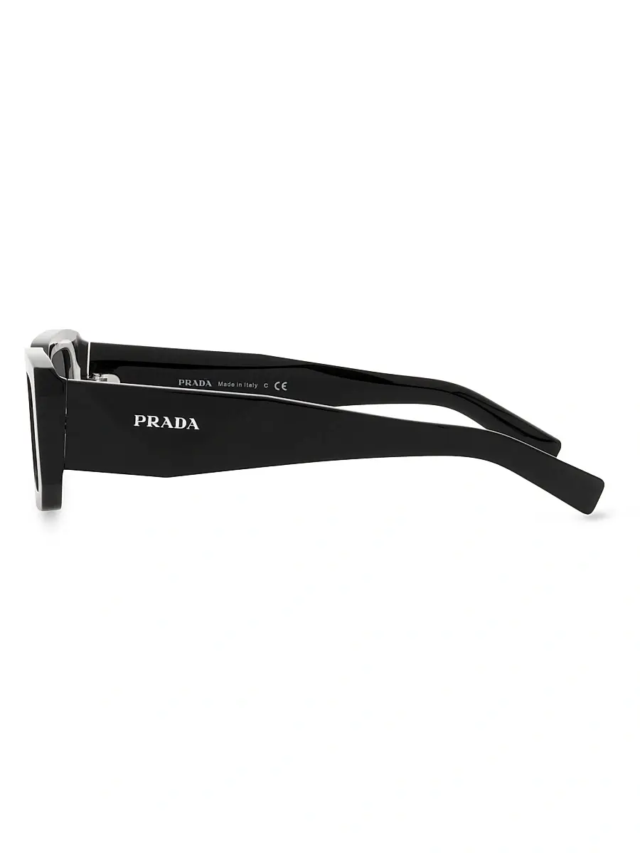 Prada Men's 06YS 53MM Solid Sunglasses | Thumbnail 4 Prada Men's 06YS 53MM Solid Sunglasses | Thumbnail 4