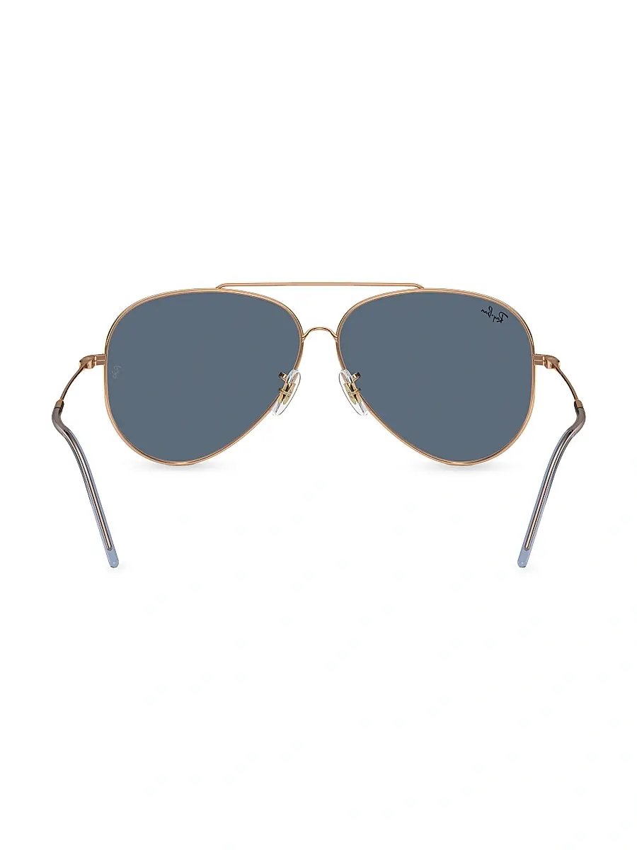 Ray-Ban Men's RBR0101S 59MM Reverse Aviator Sunglasses | Thumbnail 5