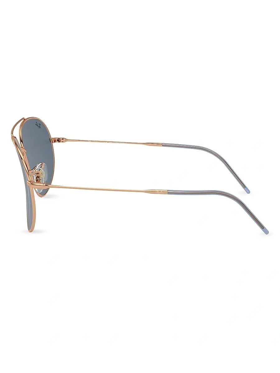 Ray-Ban Men's RBR0101S 59MM Reverse Aviator Sunglasses | Thumbnail 7