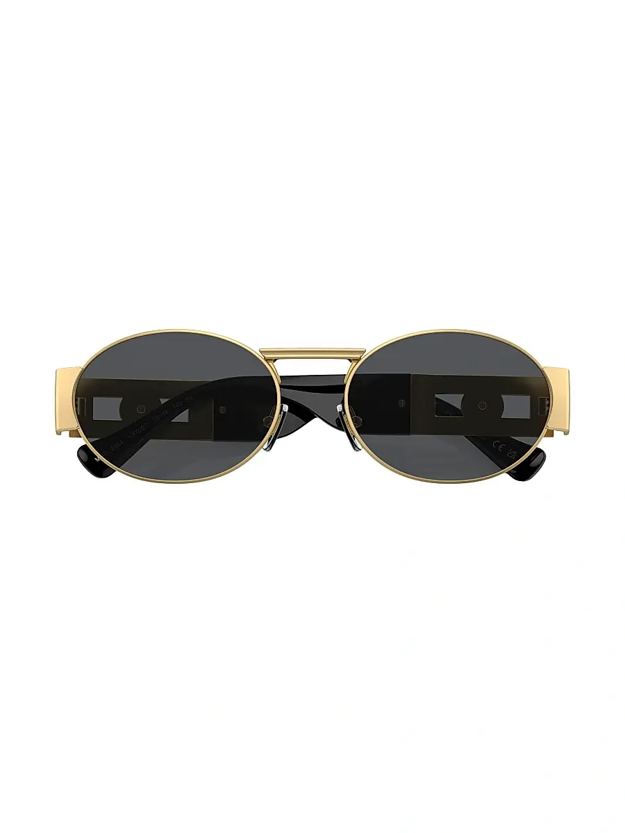 Versace Men's 56MM Oval Sunglasses | Thumbnail 6