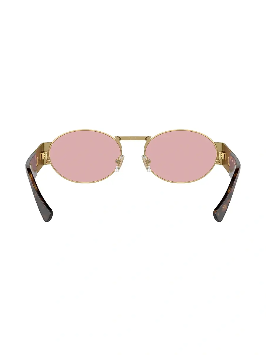 Versace Men's 56MM Oval Sunglasses | Thumbnail 5 Versace Men's 56MM Oval Sunglasses | Thumbnail 5