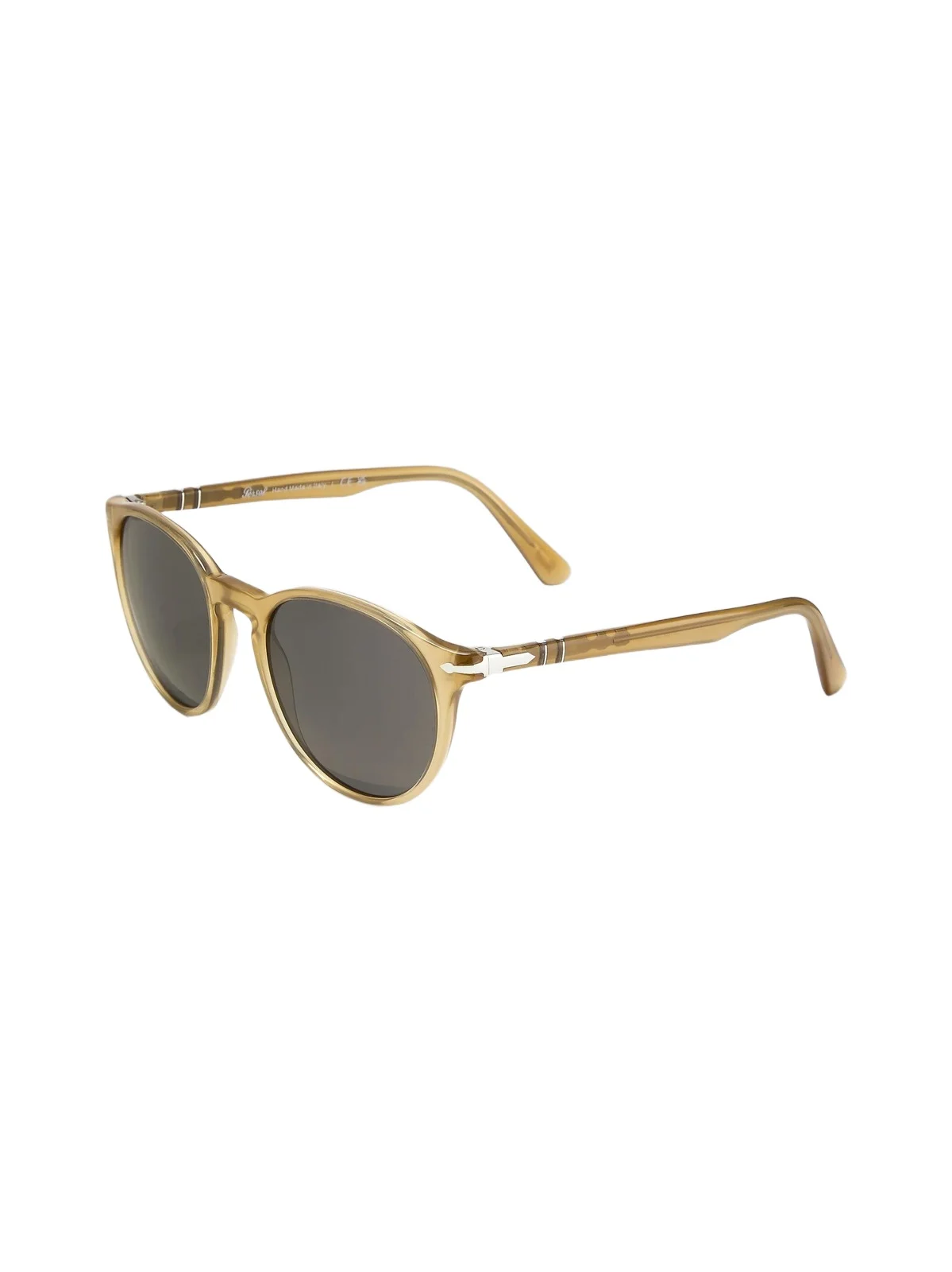 PERSOL Men's 52MM Round Sunglasses