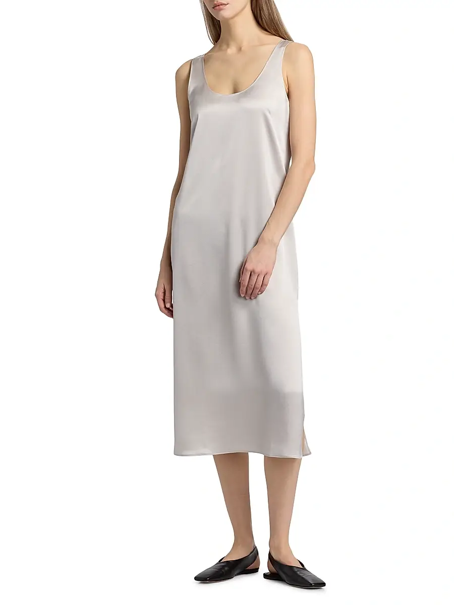 LESET Women's Barb Scoop Midi Dress | Thumbnail 2