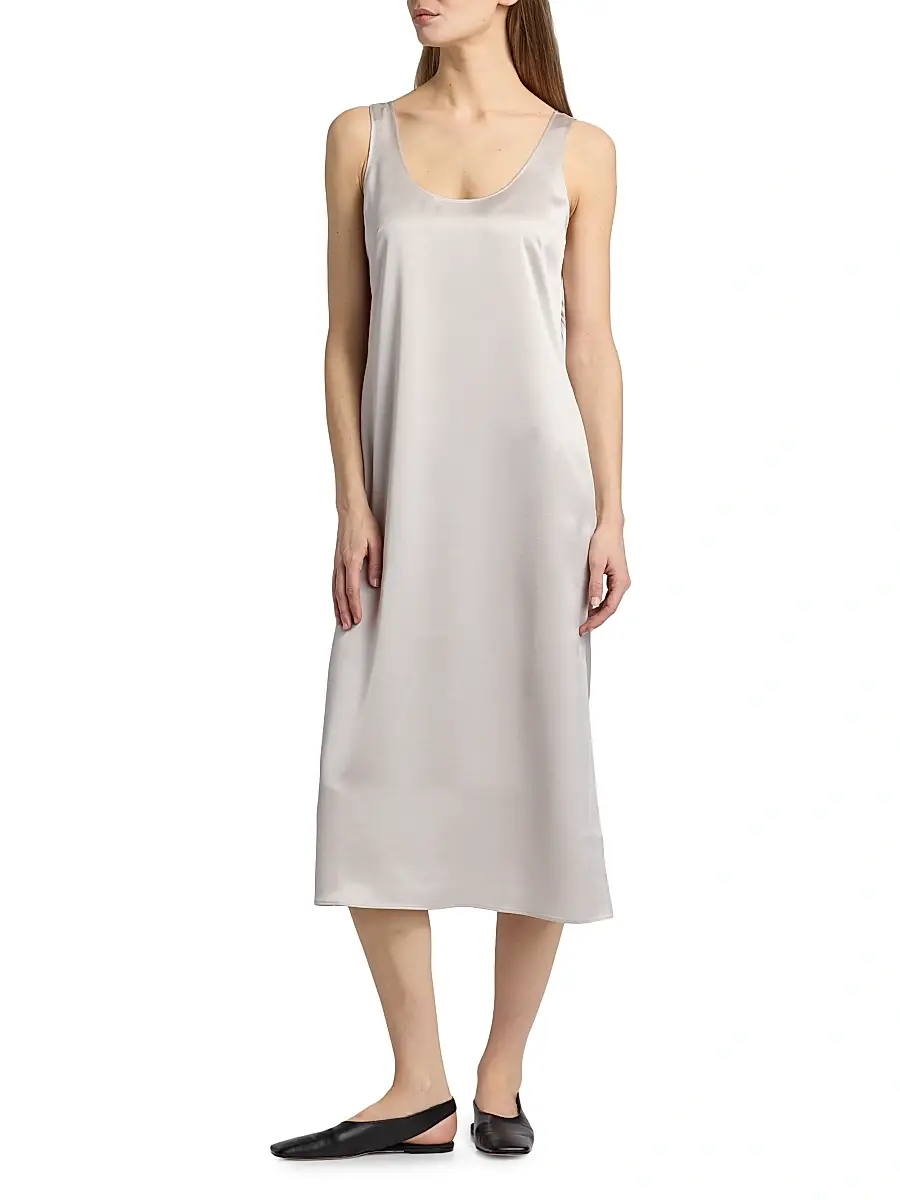 LESET Women's Barb Scoop Midi Dress | Thumbnail 3