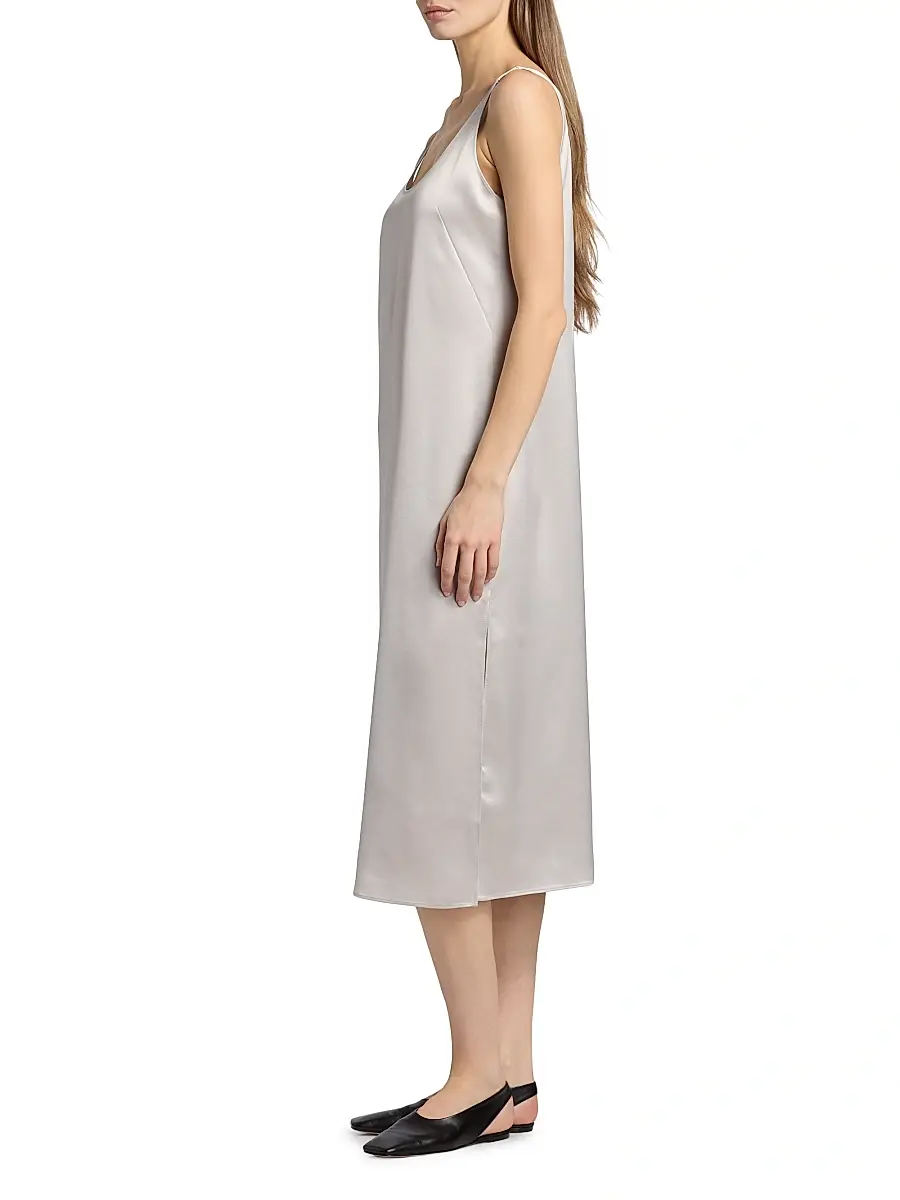 LESET Women's Barb Scoop Midi Dress | Thumbnail 4
