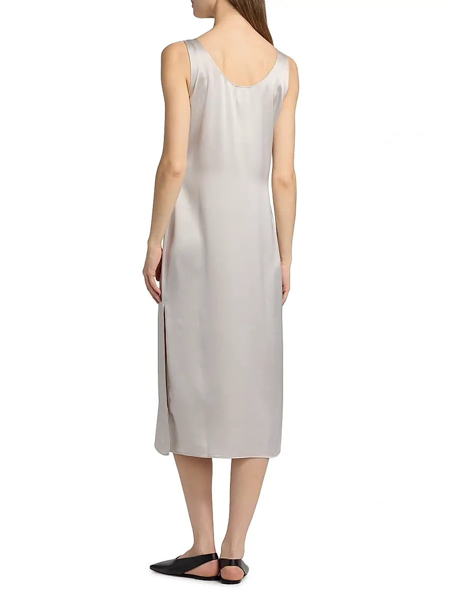 LESET Women's Barb Scoop Midi Dress | Thumbnail 5