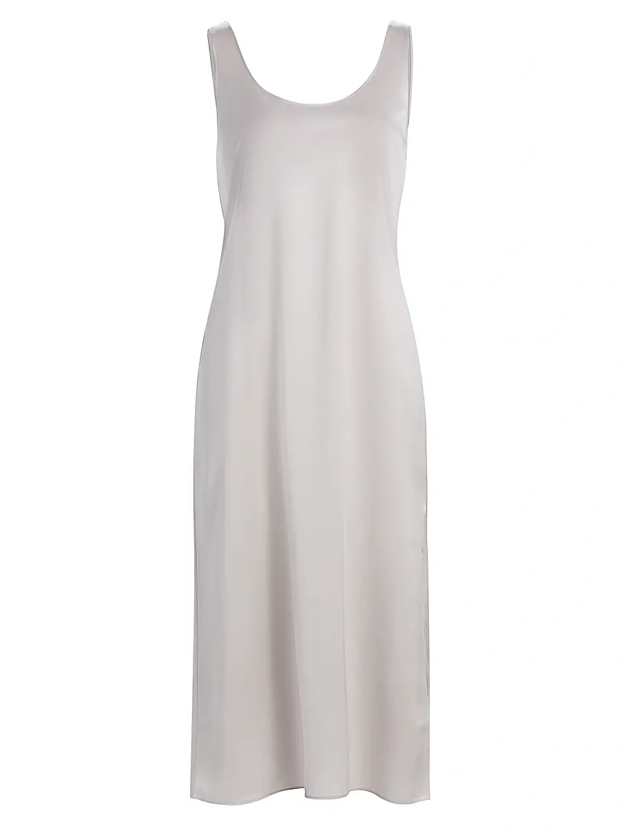LESET Women's Barb Scoop Midi Dress | Image 1 LESET Women's Barb Scoop Midi Dress | Image 1
