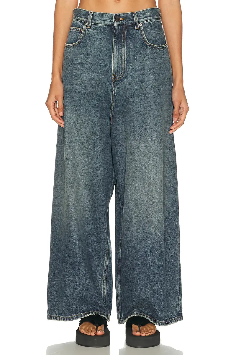 Balenciaga Low Crotch Baggy Wide Leg | Image 1 Balenciaga Low Crotch Baggy Wide Leg | Image 1