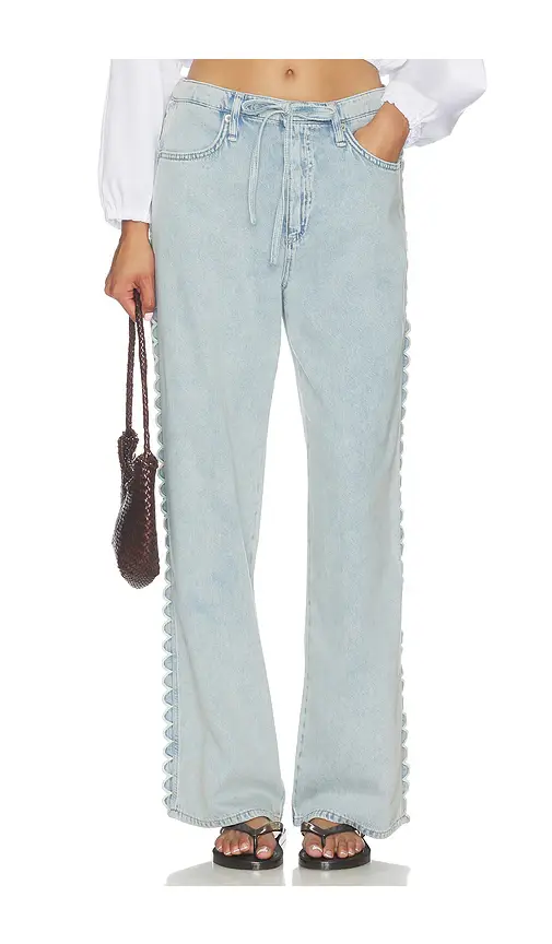 rag & bone Featherweight Phoebe Drawstring Jeans | Thumbnail 2 rag & bone Featherweight Phoebe Drawstring Jeans | Thumbnail 2
