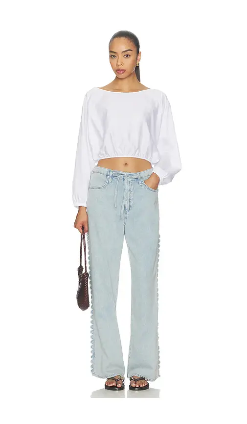 rag & bone Featherweight Phoebe Drawstring Jeans | Thumbnail 5 rag & bone Featherweight Phoebe Drawstring Jeans | Thumbnail 5