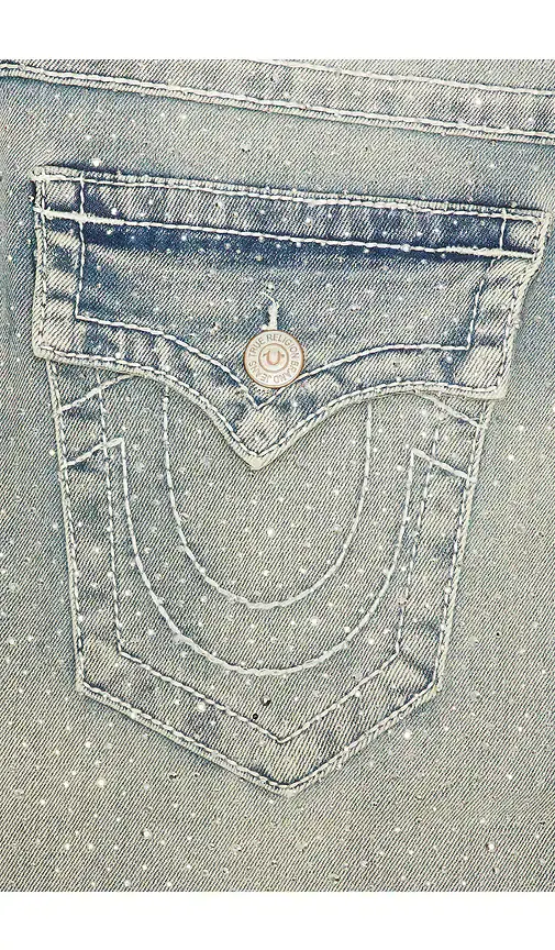 True Religion Billy Big T Flap Crystal Jeans | Thumbnail 6