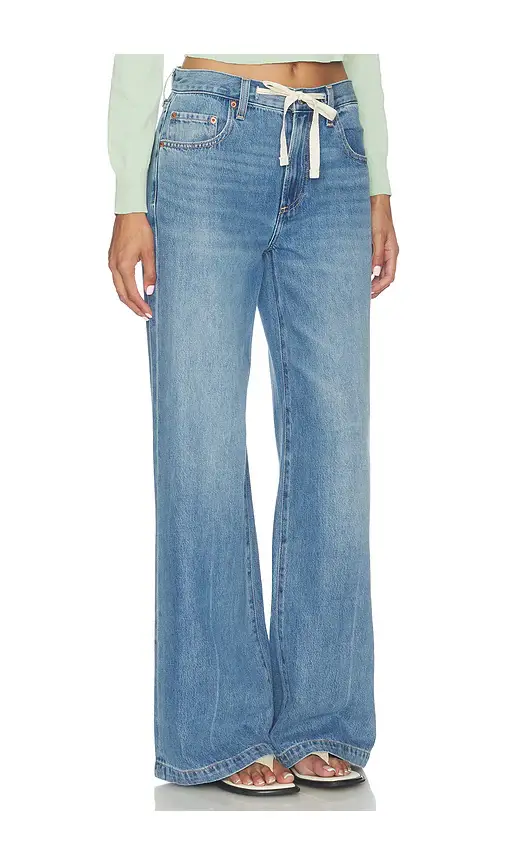 Pistola Jadyn Low Slung Palazzo Jeans With Drawcord | Thumbnail 2 Pistola Jadyn Low Slung Palazzo Jeans With Drawcord | Thumbnail 2