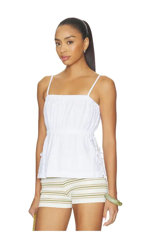 Bobi Side Tie Cami Top | Image 1 Bobi Side Tie Cami Top | Image 1