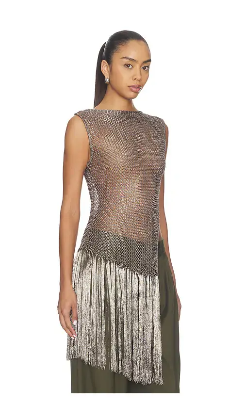 Lapointe Metallic Asymmetric Top | Thumbnail 2