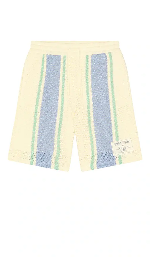 True Religion Knit Stripe Shorts | Thumbnail 4 True Religion Knit Stripe Shorts | Thumbnail 4