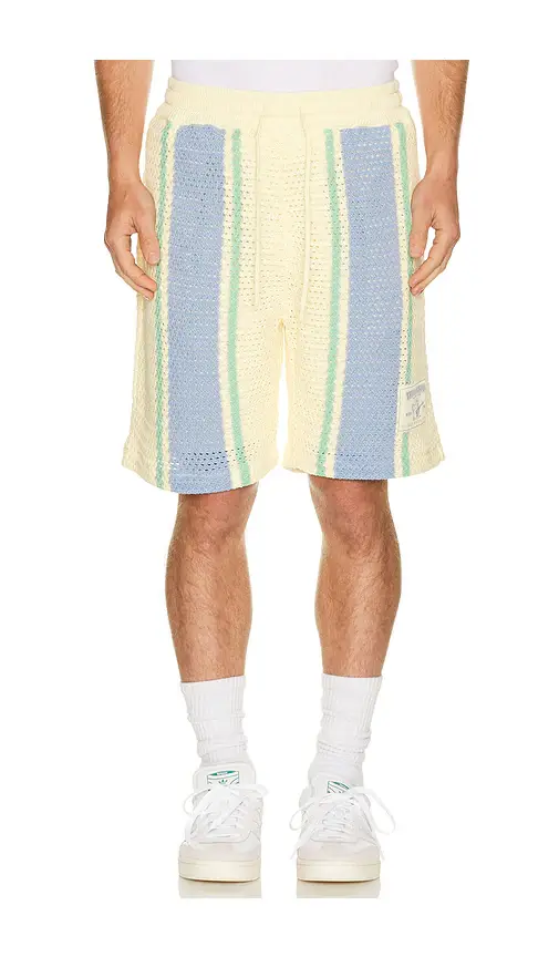 True Religion Knit Stripe Shorts | Image 1 True Religion Knit Stripe Shorts | Image 1