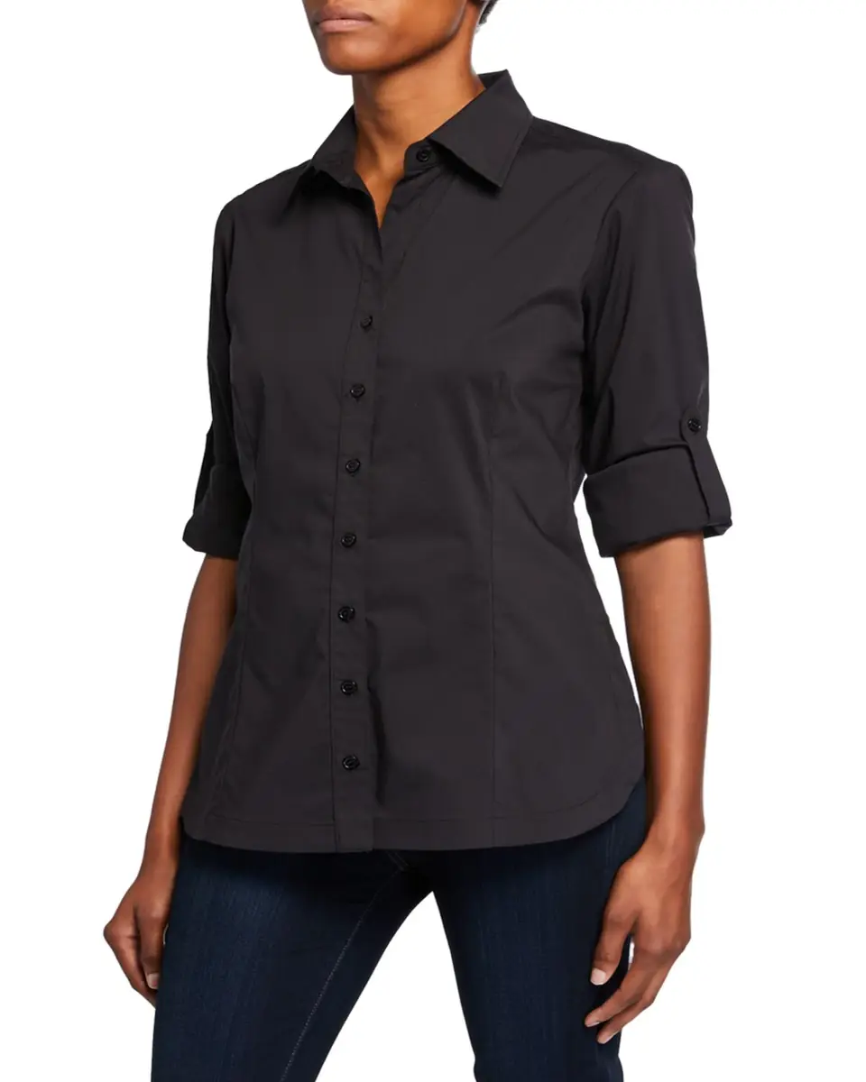 Finley Joey Button-Down Long-Sleeve Roll-Tab Shirt | Thumbnail 3
