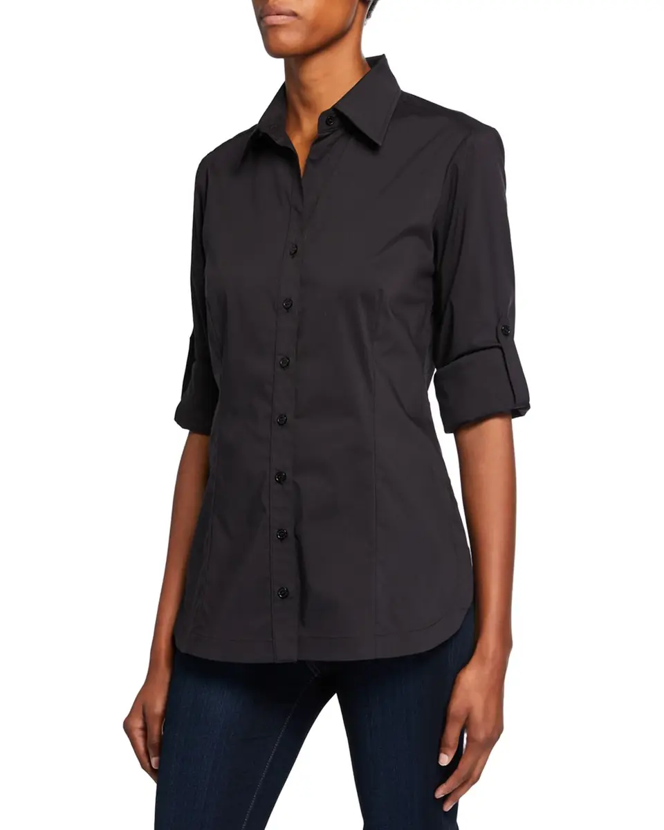 Finley Joey Button-Down Long-Sleeve Roll-Tab Shirt | Image 1 Finley Joey Button-Down Long-Sleeve Roll-Tab Shirt | Image 1