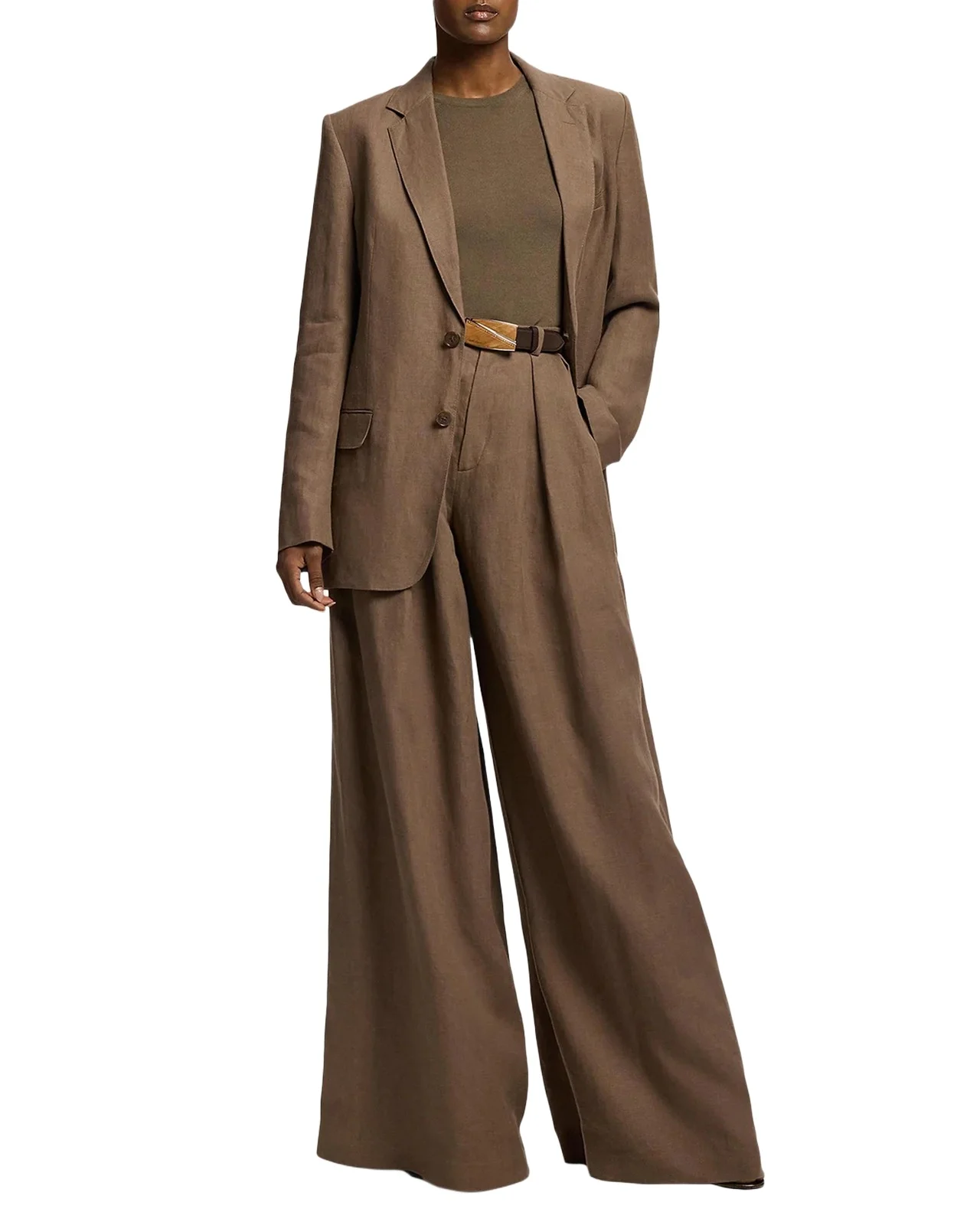 Greer Linen Pleated Pants Greer Linen Pleated Pants