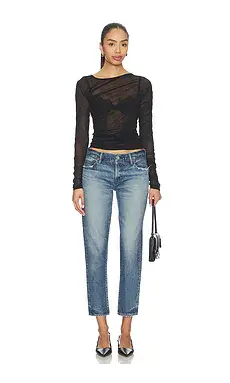 Moussy Vintage Mendon Tapered Jeans | Thumbnail 5 Moussy Vintage Mendon Tapered Jeans | Thumbnail 5