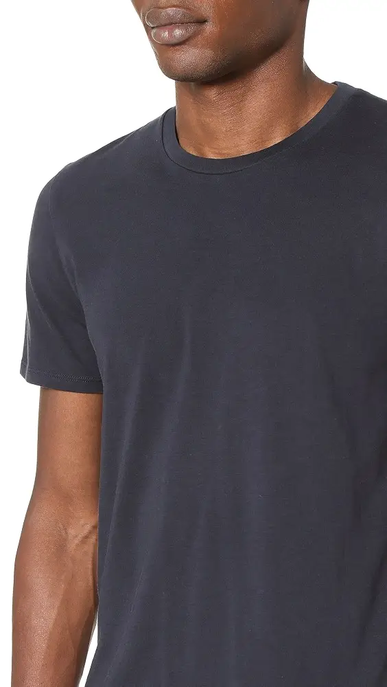 Vince Short Sleeve Pima Crew Neck Tee | Thumbnail 5