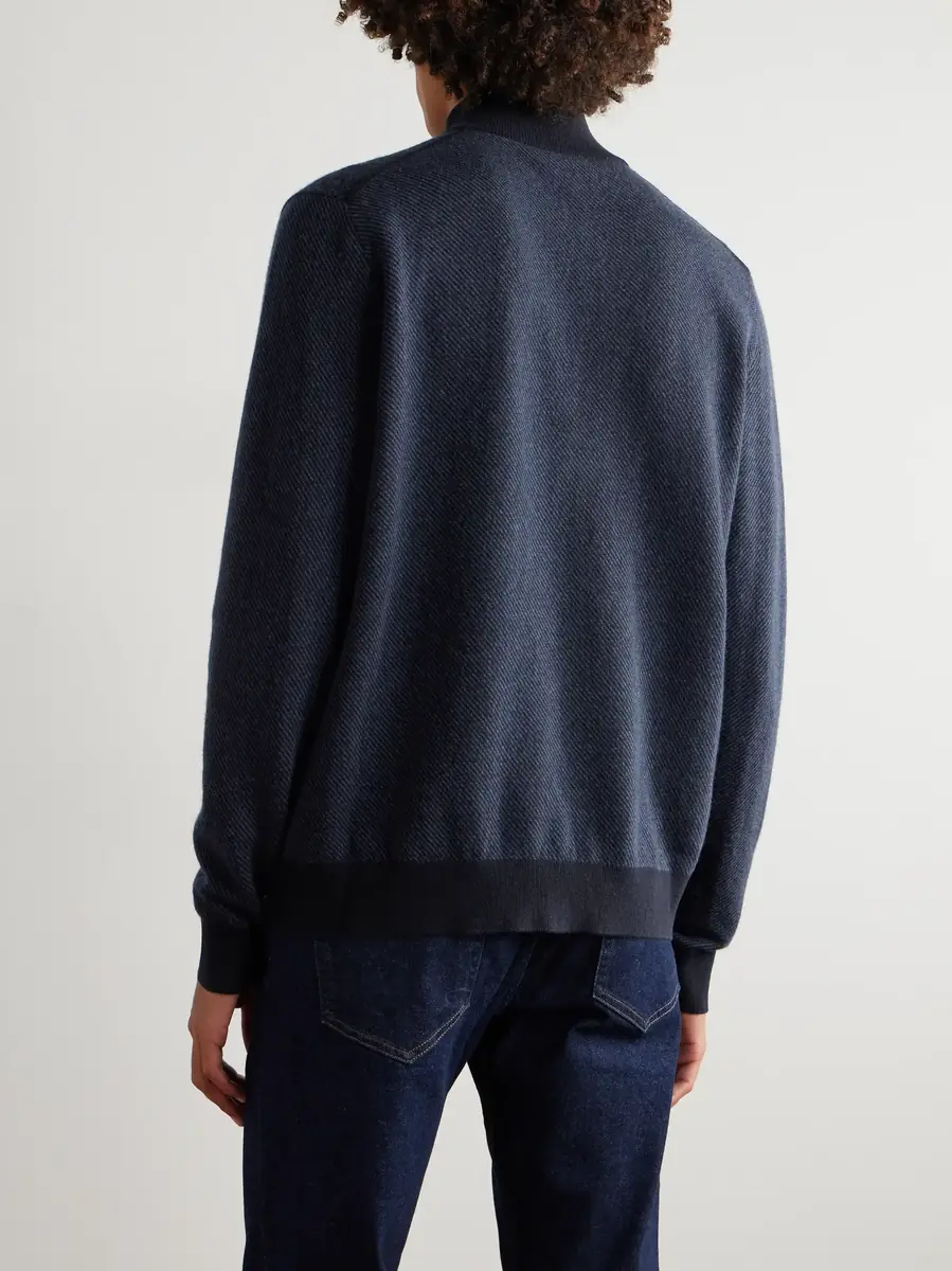 Loro Piana Roadster Cashmere Half-Zip Sweater | Thumbnail 4 Loro Piana Roadster Cashmere Half-Zip Sweater | Thumbnail 4