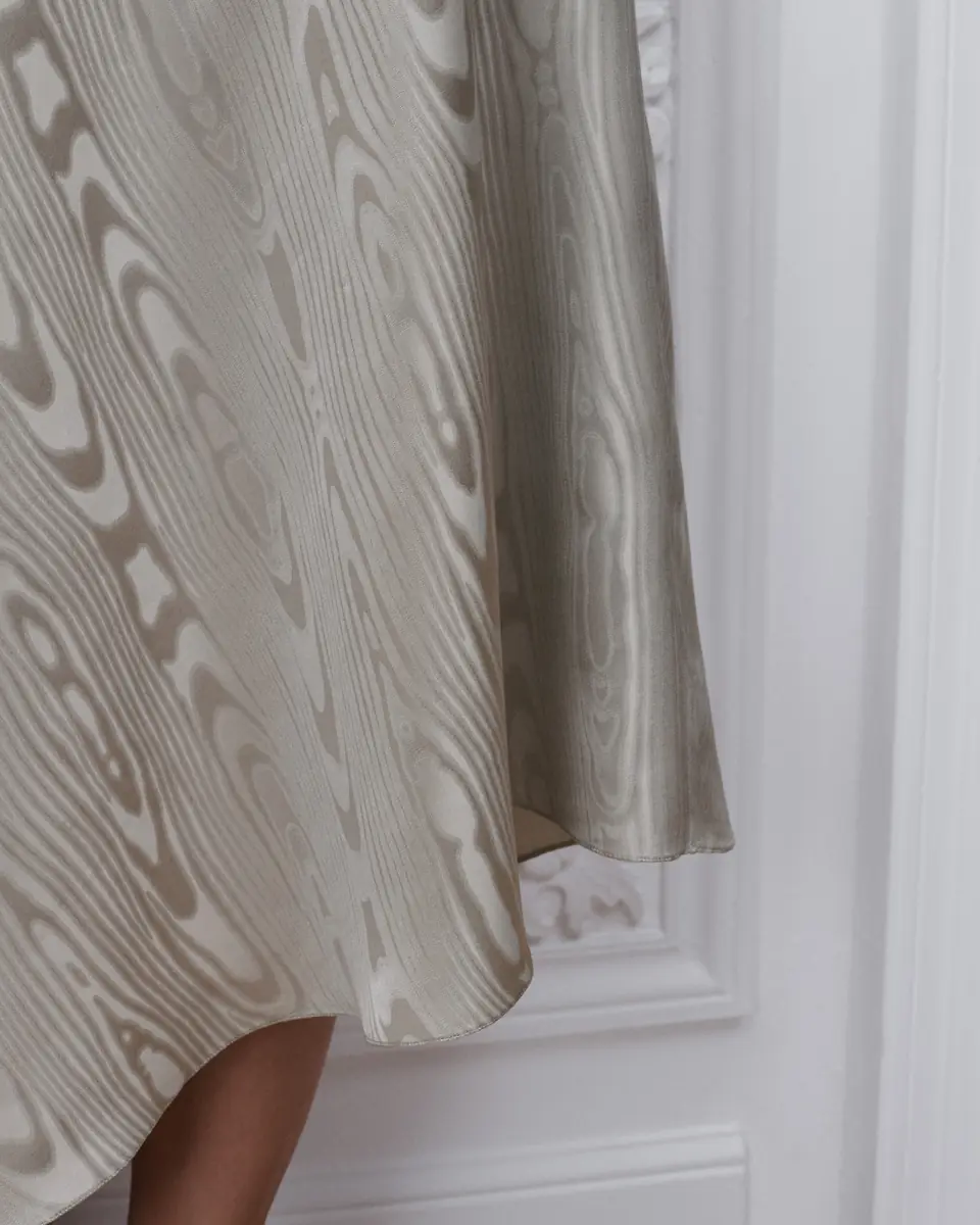 Dior Asymmetric Mid-Length Skirt | Thumbnail 4 Dior Asymmetric Mid-Length Skirt | Thumbnail 4