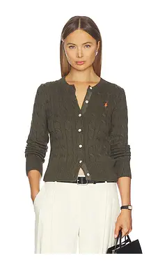 Polo Ralph Lauren Cotton Long Sleeve Cardigan | Image 1 Polo Ralph Lauren Cotton Long Sleeve Cardigan | Image 1