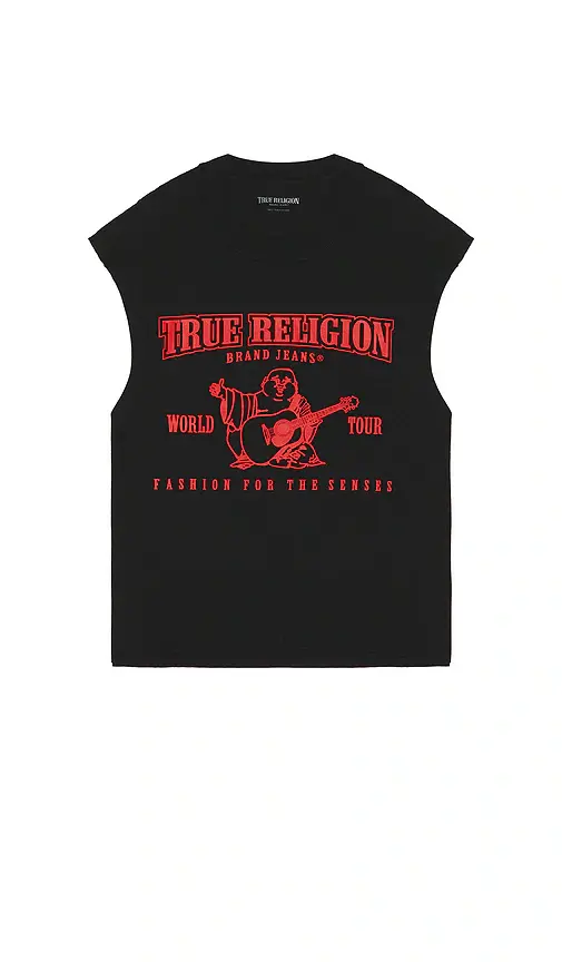 True Religion Cut Off Logo Tee | Thumbnail 4