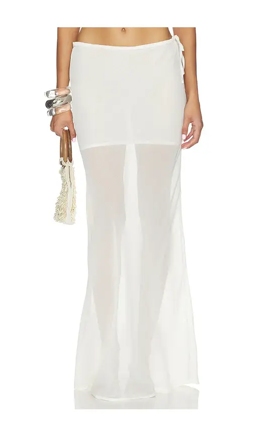 SNDYS Tamara Sheer Maxi Skirt | Image 1 SNDYS Tamara Sheer Maxi Skirt | Image 1