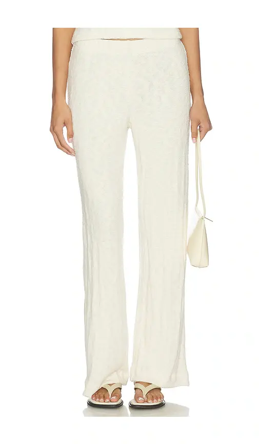 perfectwhitetee Leilani Summer Mesh Pant | Image 1 perfectwhitetee Leilani Summer Mesh Pant | Image 1