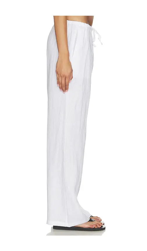 perfectwhitetee Lorana Linen Drawstring Pant | Thumbnail 3 perfectwhitetee Lorana Linen Drawstring Pant | Thumbnail 3