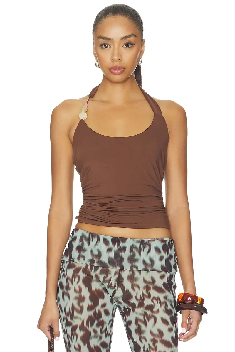 Lexie Twist Halter Tank Lexie Twist Halter Tank