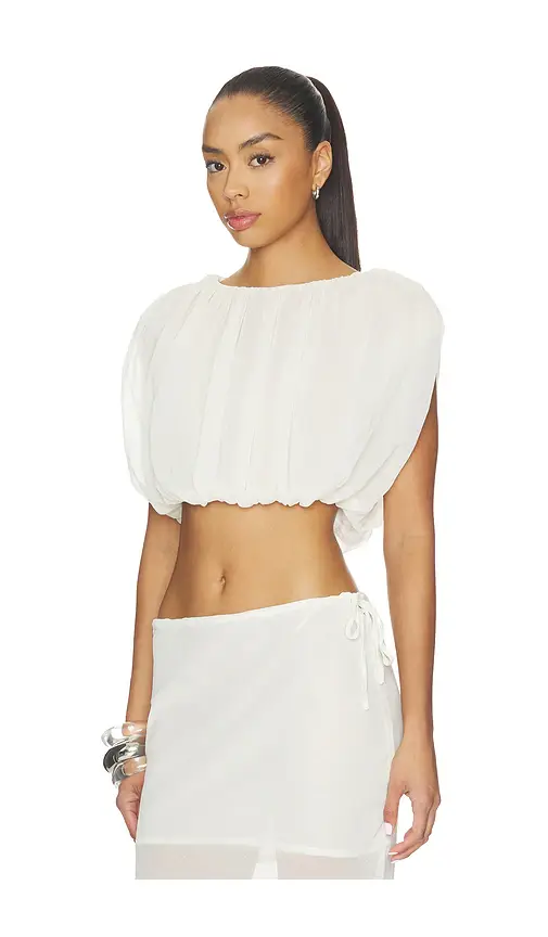 SNDYS Mara Gathered Top | Thumbnail 2 SNDYS Mara Gathered Top | Thumbnail 2