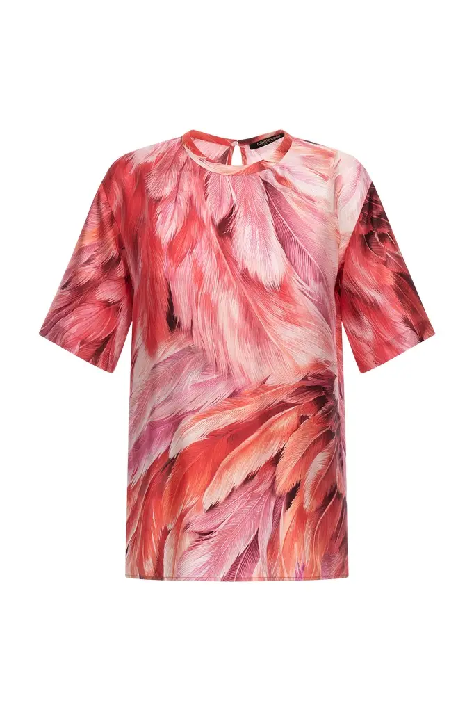 Plumage print t-shirt Plumage print t-shirt