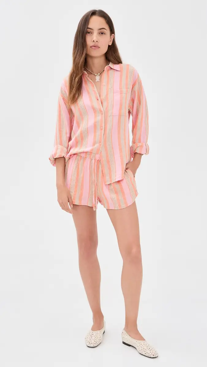Z Supply Perfect Stripe Shorts | Thumbnail 5 Z Supply Perfect Stripe Shorts | Thumbnail 5