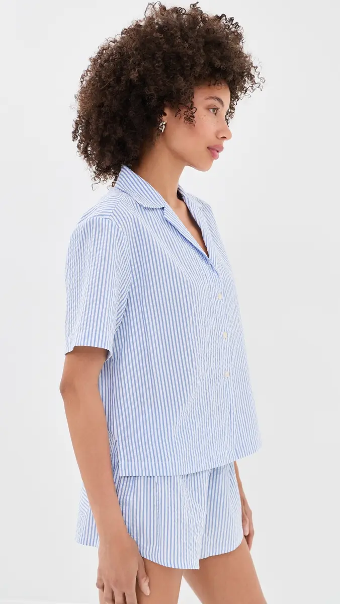 GOOD AMERICAN The Camp Shirt | Thumbnail 4