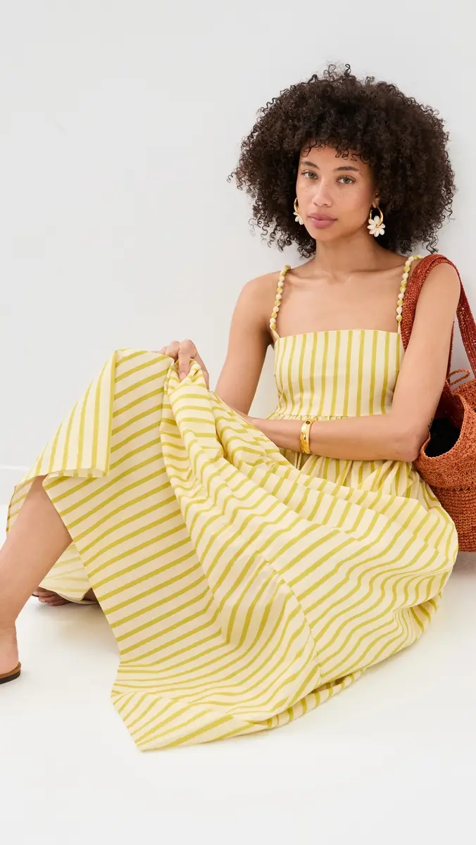 English Factory Striped Maxi Dress | Thumbnail 2 English Factory Striped Maxi Dress | Thumbnail 2