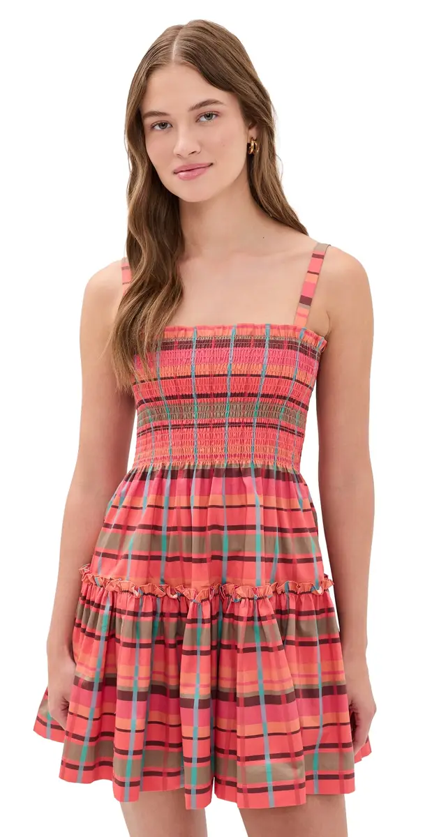 Hill House Home The Seraphina Mini Nap Dress unset Gingham | Image 1 Hill House Home The Seraphina Mini Nap Dress unset Gingham | Image 1
