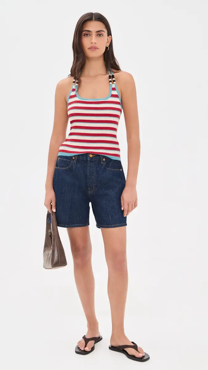 Bailey Rose Striped Halter Top | Thumbnail 5 Bailey Rose Striped Halter Top | Thumbnail 5