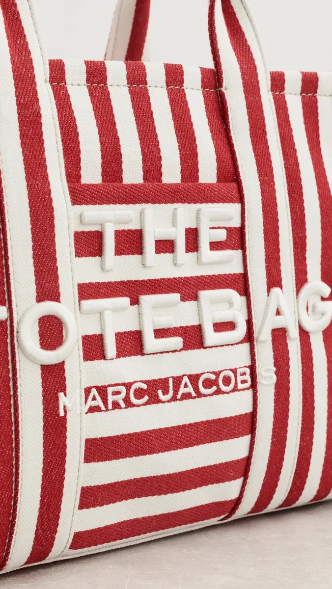 Marc Jacobs The Medium Striped Canvas Tote Bag | Thumbnail 5 Marc Jacobs The Medium Striped Canvas Tote Bag | Thumbnail 5