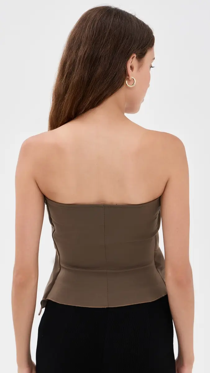 House of Dagmar Sculpted Tube Top | Thumbnail 3 House of Dagmar Sculpted Tube Top | Thumbnail 3