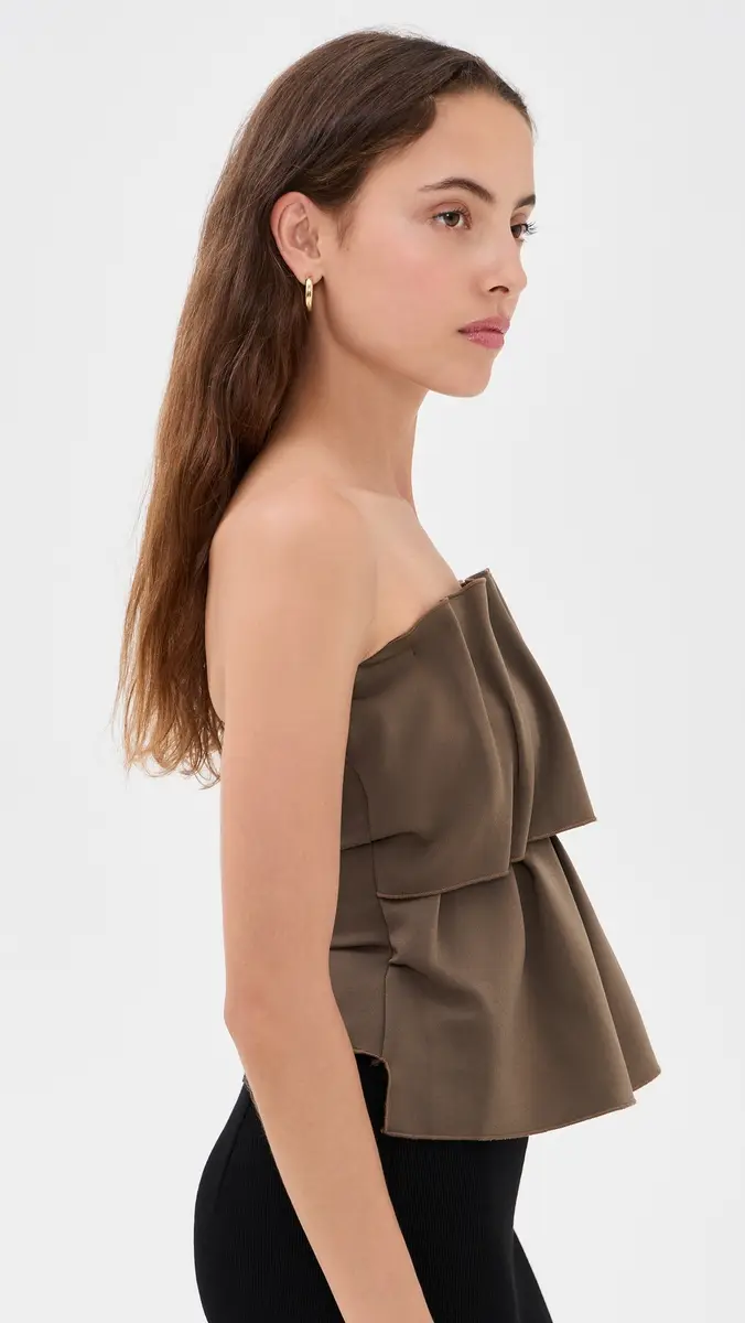 House of Dagmar Sculpted Tube Top | Thumbnail 4 House of Dagmar Sculpted Tube Top | Thumbnail 4